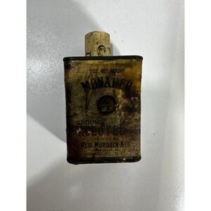 Vintage Monarch Ground Cloves‎ Spice Tin, Reid Murdoch Co. Chicago,  Est.  1859